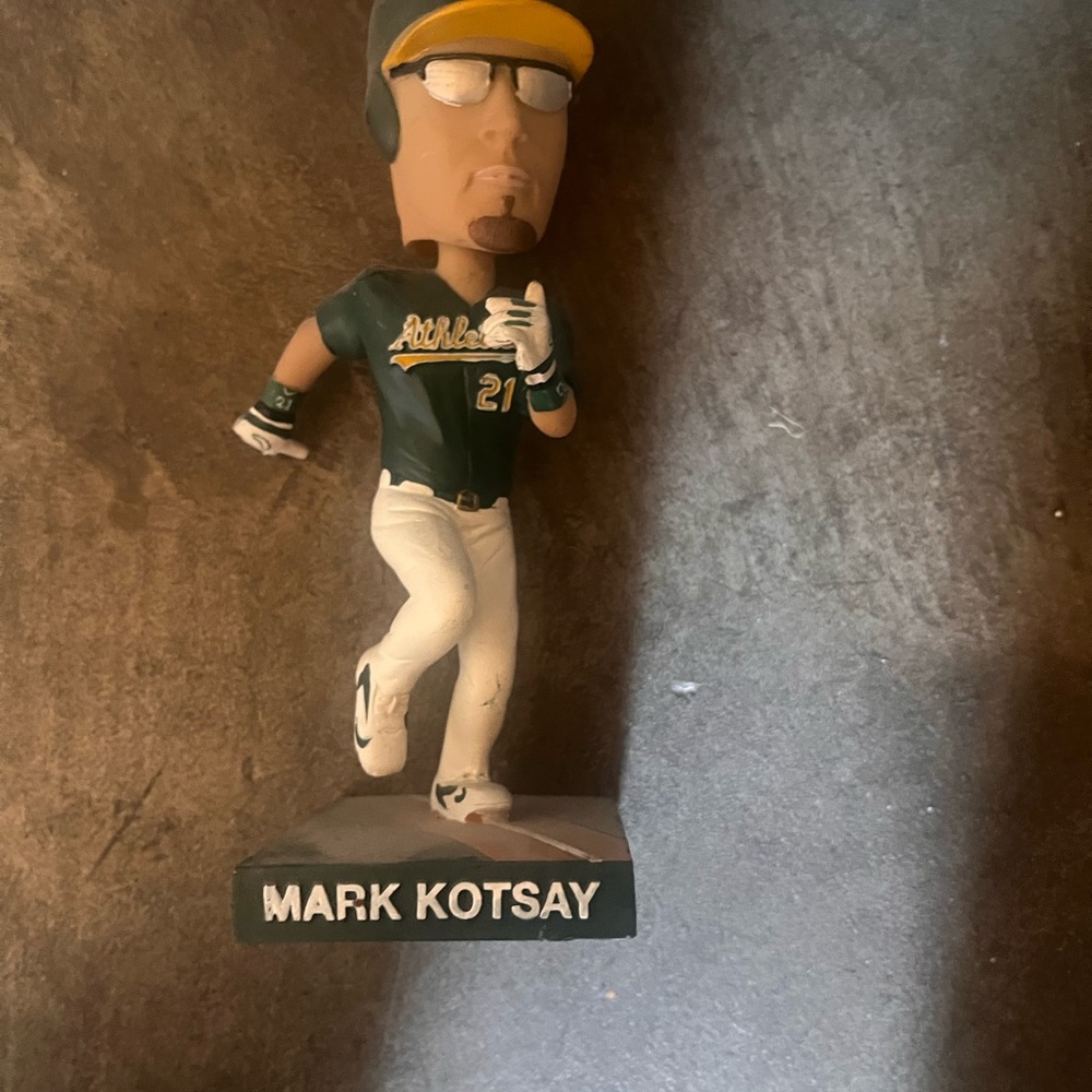 Oakland Athletics Bobblehead Figurine-Mark Kotsay